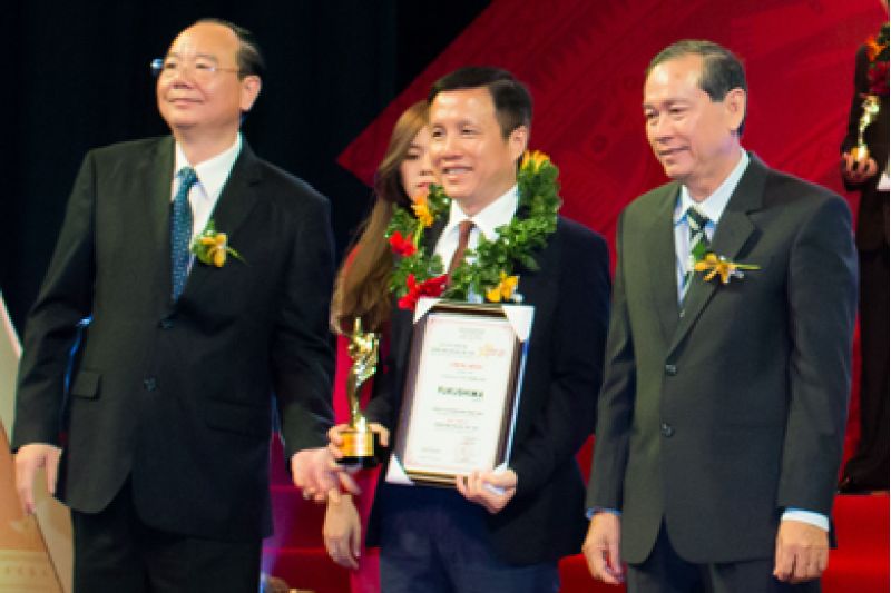 BITEX nhận danh hiệu top 10 thương hiệu dẫn đầu Việt Nam 2016