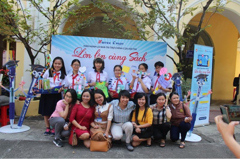 Sôi nổi Hội thi 'Lớn lên cùng sách' với nhiều hoạt động hấp dẫn