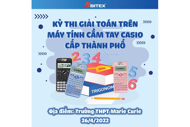 Khởi động Kỳ thi giải toán trên máy tính cầm tay CASIO cấp thành phố 2022