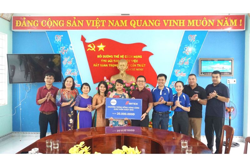 BITEX đồng hành cùng giáo viên vượt khó tại Quảng Nam ngày Giáp Tết