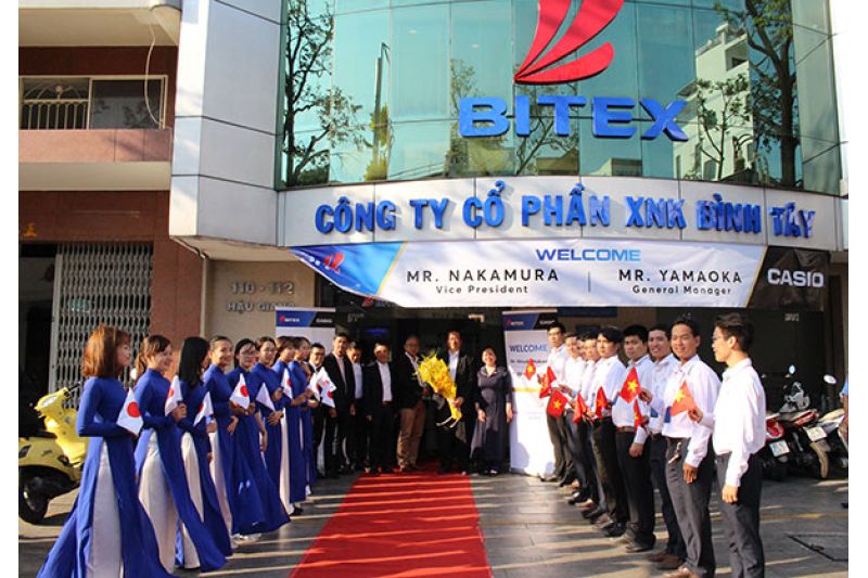 Lãnh đạo Tập đoàn Casio Nhật Bản tới thăm BITEX Group