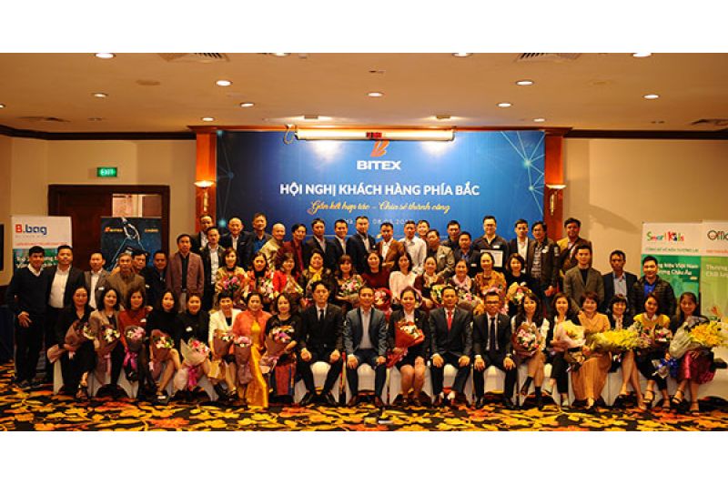 Sau thành công HNKH ở miền Nam, BITEX tiếp tục tổ chức HNKH ở miền Bắc với sự tham gia của hơn 100 nhà phân phối, đại lý, đối tác vào ngày 8-3