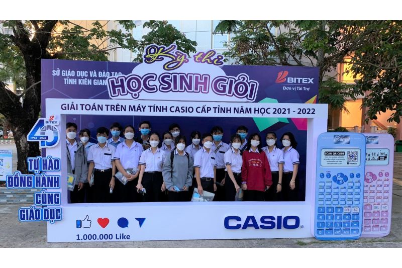 Cùng nhau chinh phục Kỳ thi Giải toán trên máy tính cầm tay Casio năm học 2021 – 2022 tại Kiên Giang