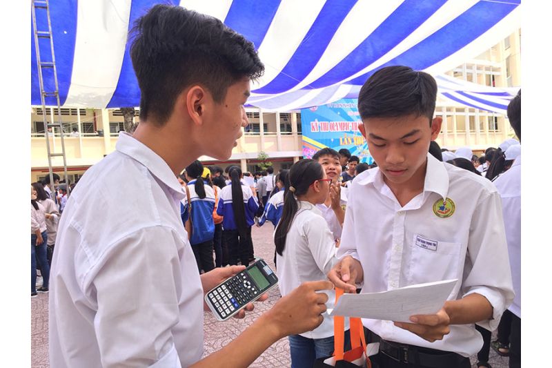 BITEX tài trợ và trao quà cho thí sinh đạt giải Kỳ thi Olympic tháng 4 mở rộng