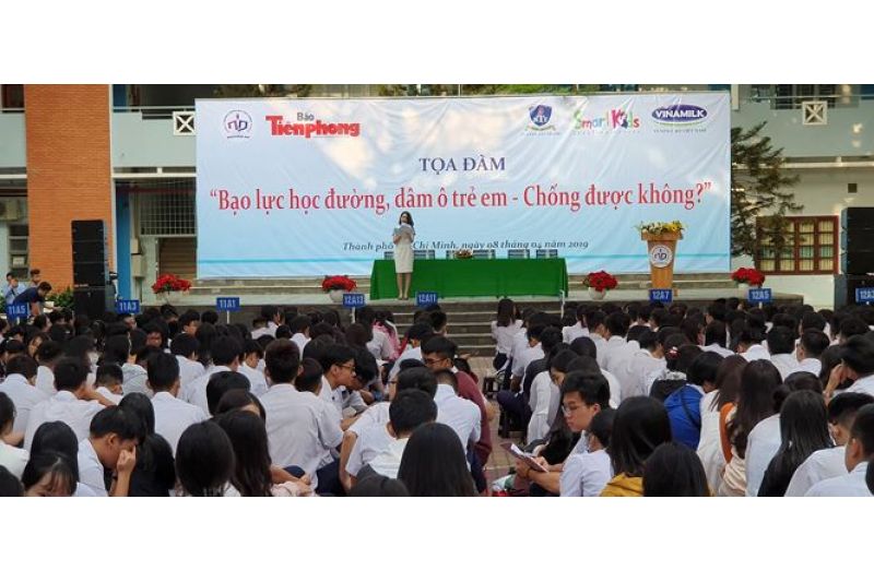 Văn phòng phẩm Smartkids đồng hành cùng cuộc chiến chống: bạo lực học đường, dâm ô trẻ em