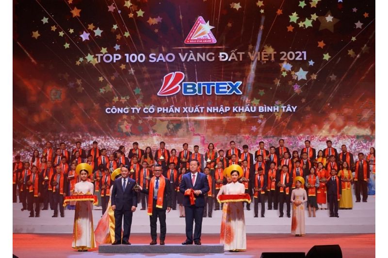 BITEX nhận giải thưởng Sao Vàng Đất Việt