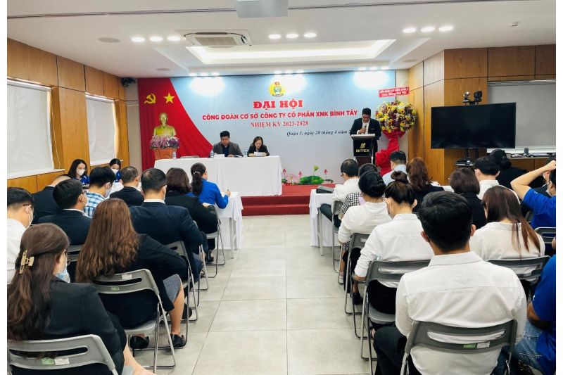 BITEX tổ chức thành công Đại hội Công Đoàn cơ sở nhiệm kỳ 2023 – 2028