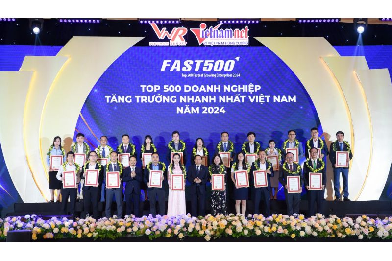 BITEX ĐƯỢC VINH DANH TOP 500 DOANH NGHIỆP TĂNG TRƯỞNG NHANH NHẤT VIỆT NAM 2024