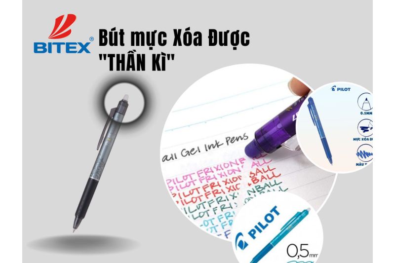 Bút mực xóa được có gì “thần kỳ” mà nhiều người muốn sử dụng?