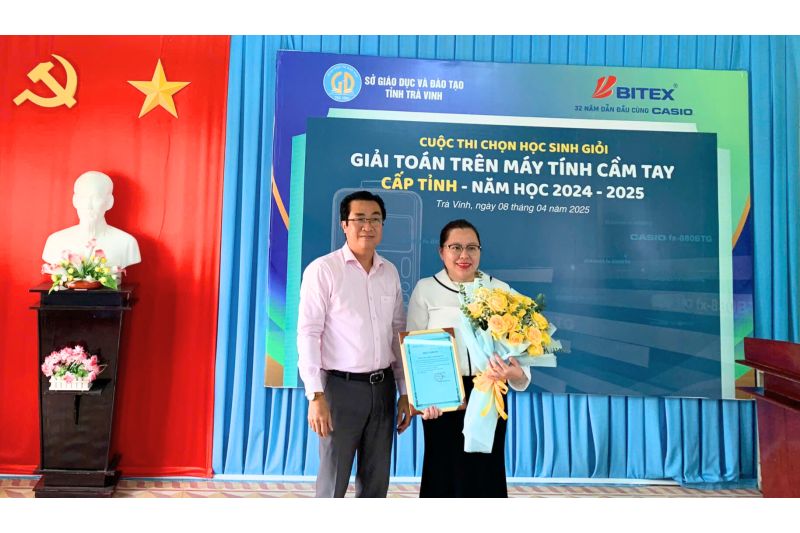Gần 600 học sinh Trà Vinh tham gia cuộc thi Giải toán trên máy tính cầm tay năm học 2024 – 2025