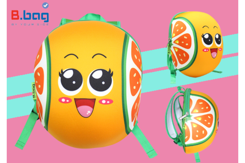 Ngọt ngào với bộ sưu tập balo mẫu giáo Tropical Fruit B.bag