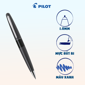 Bút bi MR1 mực xanh (Thân Black) BP-MR1-M-BP-L, tip 1.0mm