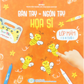 Sách bàn tay - ngón tay họa sĩ lớp mầm (3-4 tuổi)