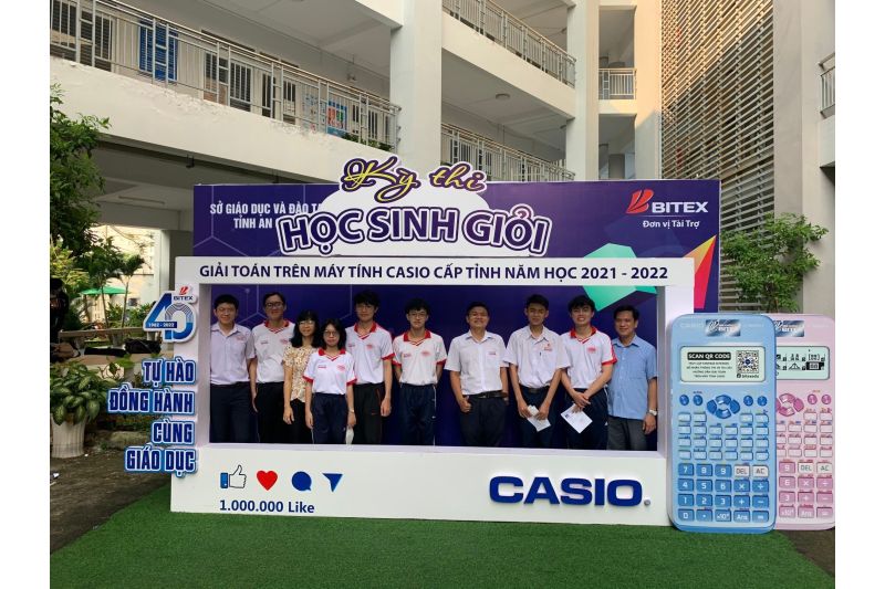 BITEX đồng hành cùng Kỳ thi Học sinh giỏi giải toán trên máy tính Casio cấp tỉnh tại An Giang năm 2021 - 2022
