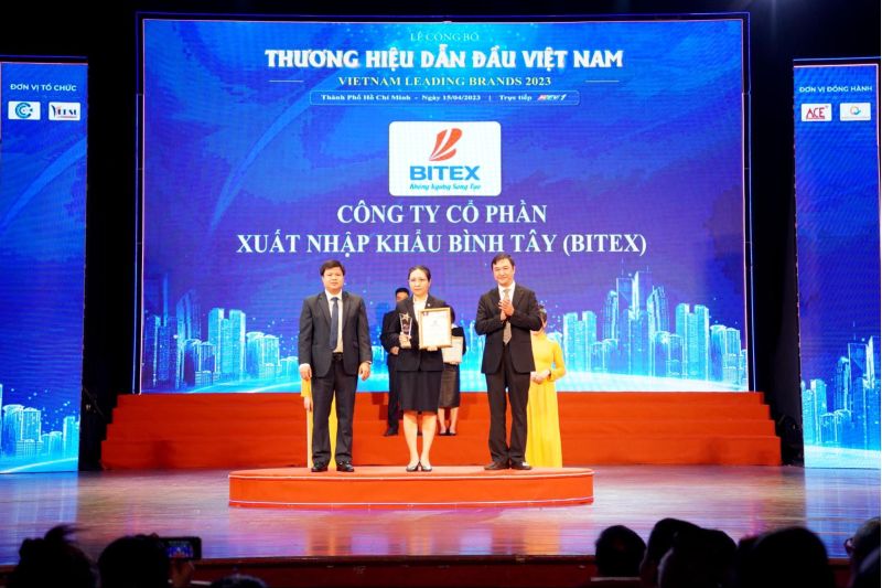 BITEX vinh danh Top 10 Thương hiệu dẫn đầu Việt Nam 2023