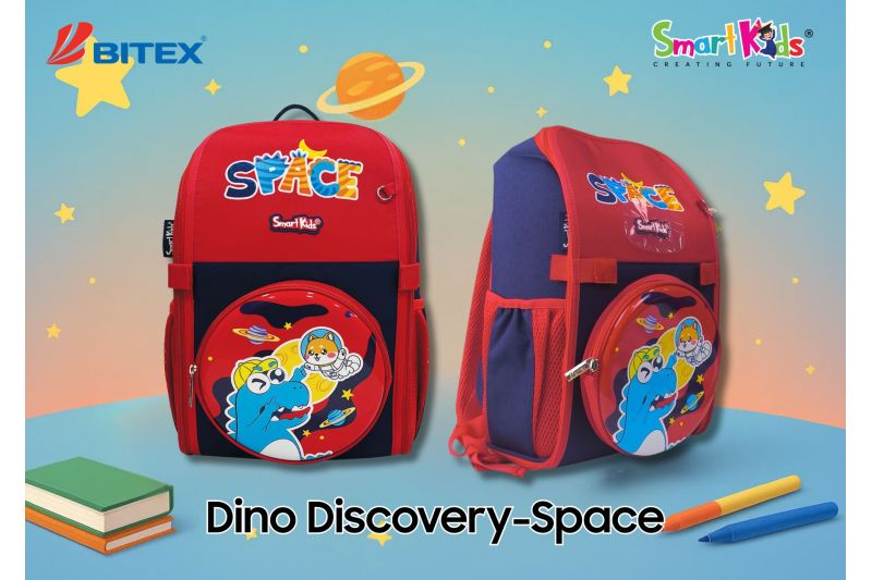 Khám phá BST balo chống gù Dino Discovery – Đồng hành cùng bé trên hành trình đến trường