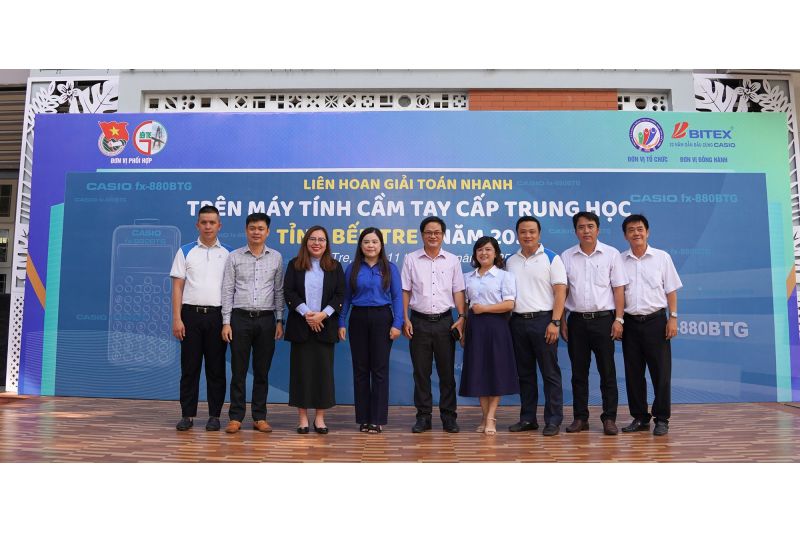 Bến Tre: Gần 400 học sinh hào hứng tham gia kỳ thi Giải toán trên máy tính cầm tay năm học 2024–2025