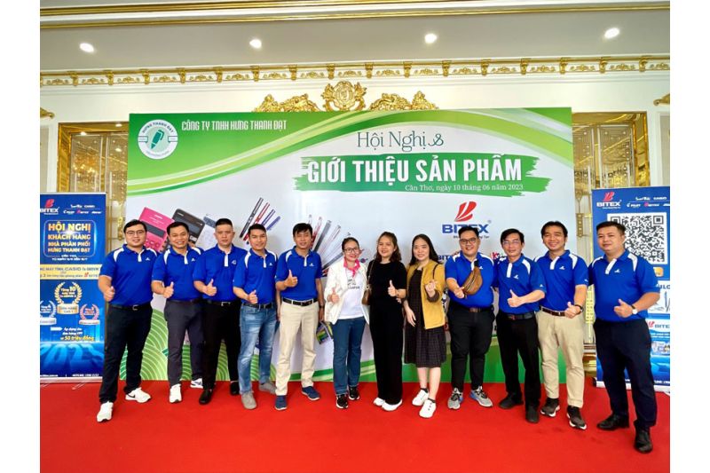 BITEX tiếp tục đồng hành cùng Hội nghị khách hàng của nhà phân phối Hung Thanh Đạt tại Cần Thơ