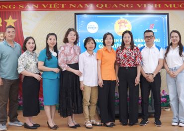 BITEX ĐỒNG HÀNH CÙNG GIÁO VIÊN VƯỢT KHÓ TẠI HUYỆN GIA LÂM - HÀ NỘI
