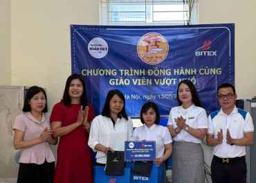 BITEX TRIỂN KHAI ĐỒNG HÀNH CÙNG GIÁO VIÊN VƯỢT KHÓ TẠI HÀ NỘI