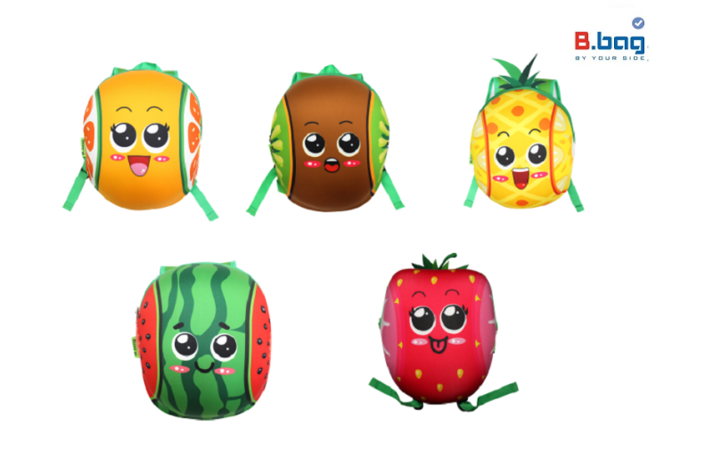 Bộ sưu tập balo mẫu giáo Tropical Fruit B.bag có gì hấp dẫn?