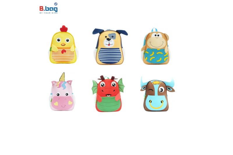 BST balo mẫu giáo 12 con giáp dễ thương lần đầu tiên xuất hiện trên thị trường