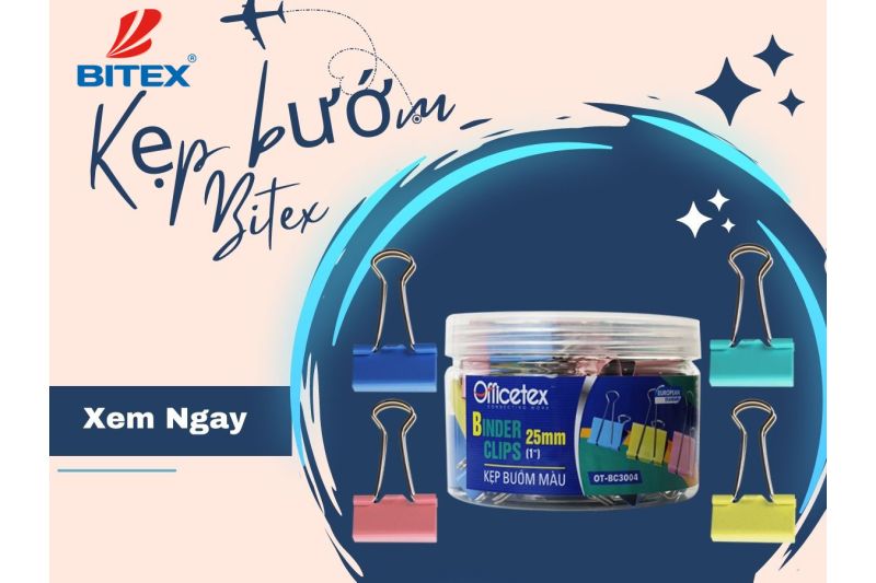 Đơn vị nào chuyên phân phối sỉ, lẻ các loại kẹp bướm tại TPHCM?