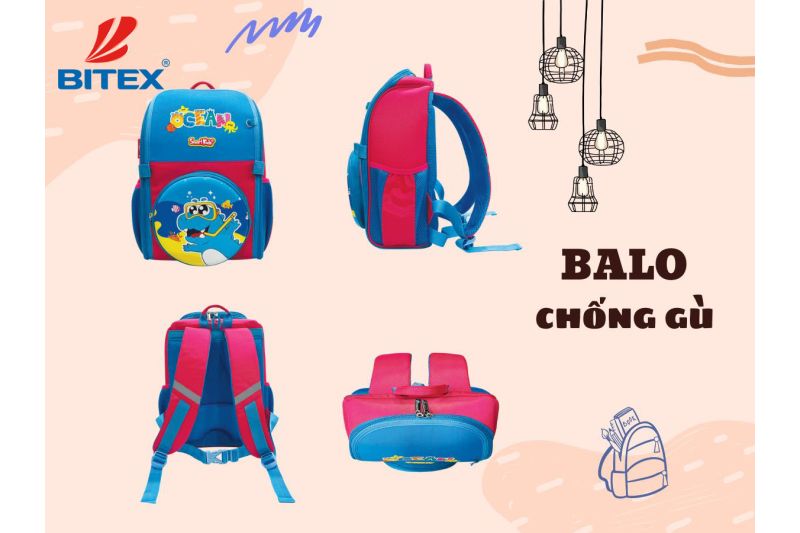 Khám phá mẫu cặp chống gù 360 độ, chống nước sáng tạo dành cho bé cấp 1