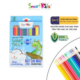 Bút chì màu Wood Free CP09 (18 màu/hộp)
