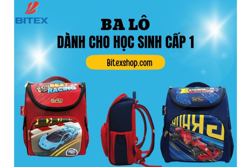 Khám phá ba lô dành cho học sinh cấp 1 siêu tiện dụng, nhiều ngăn