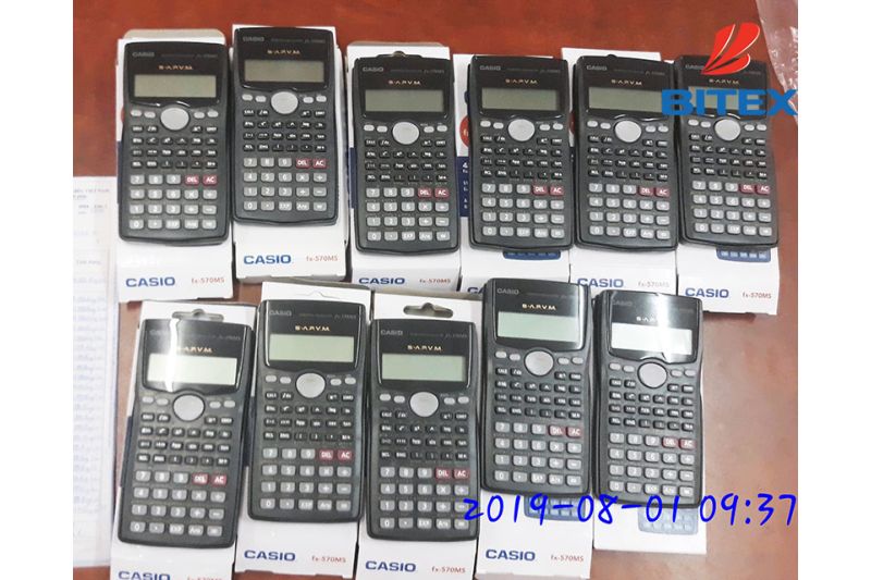 Cục quản lý thị trường TPHCM tổng kểm tra hàng giả, nhái Máy tính Casio trước năm học mới