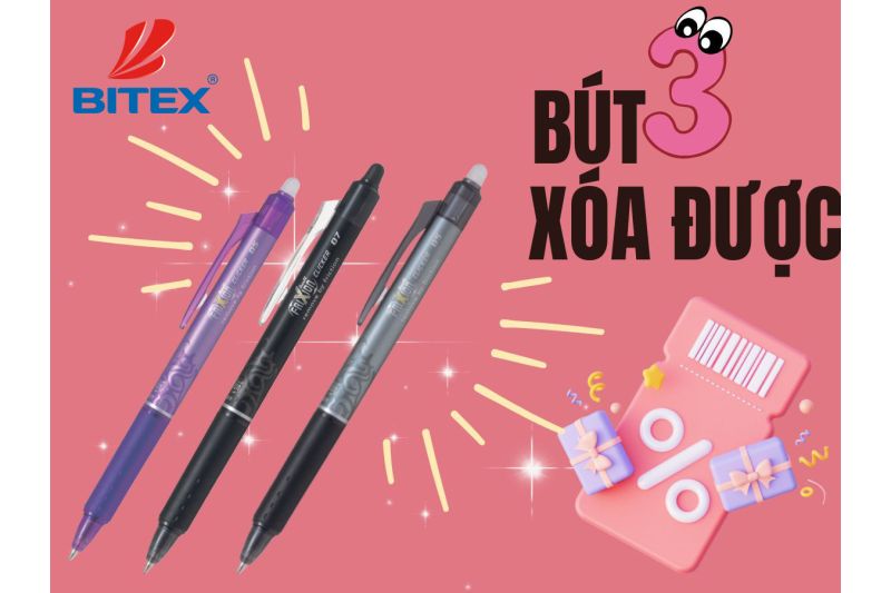5 lợi ích vượt trội của “bút xóa được” mang lại cho người dùng