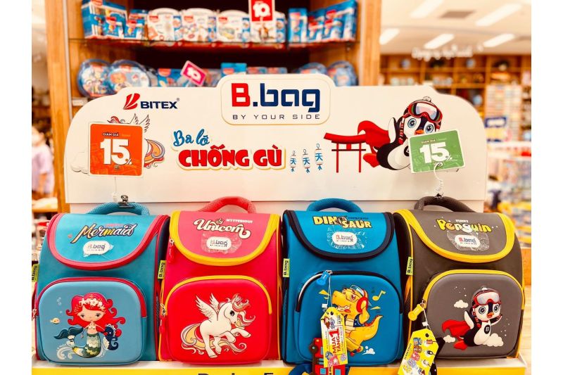 B.bag – thương hiệu balo chống gù Việt Nam chất lượng Nhật Bản
