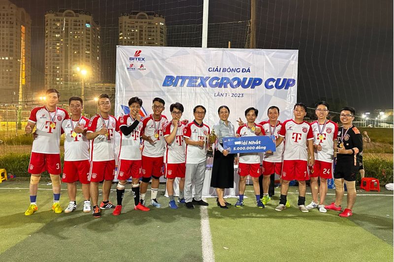 BITEX GROUP tổ chức giải bóng đá 