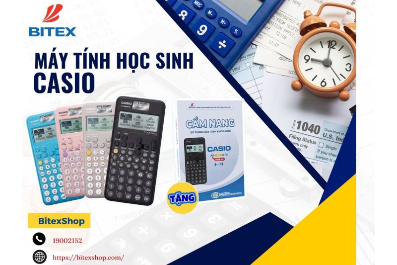 Tại sao máy tính học sinh Casio là tối ưu cho nhu cầu học tập?