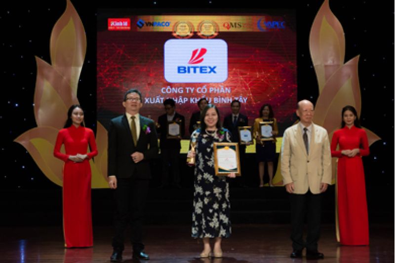 Đứng top 10 thương hiệu vàng hội nhập Châu Á Thái Bình Dương 2017, BITEX khẳng định vị thế thương hiệu trên thương trường quốc tế