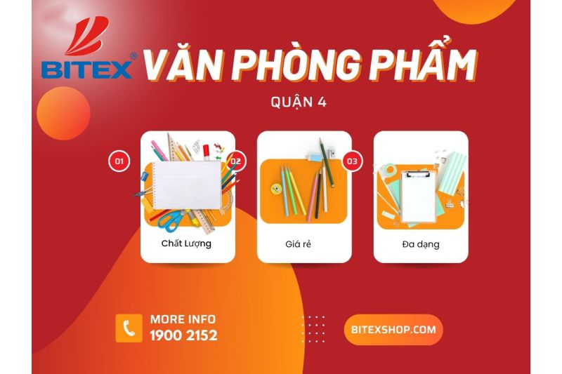Thỏa mãn nhu cầu mua sắm văn phòng phẩm Quận 4 với giá cả phải chăng