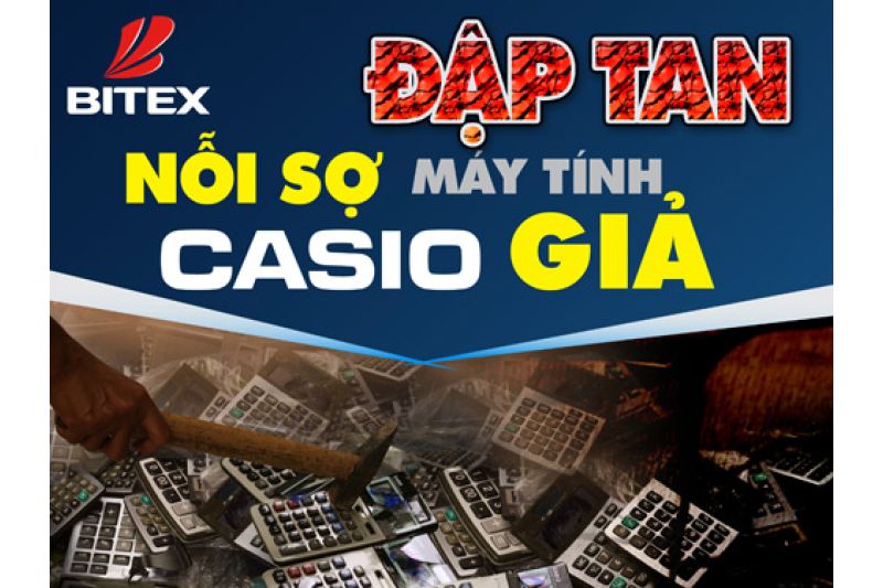 5 mẹo hay để mua máy tính Casio thật.