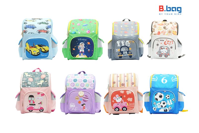 Cận cảnh BST balo chống gù Dream Box: vô cùng siêu nhẹ và đẹp