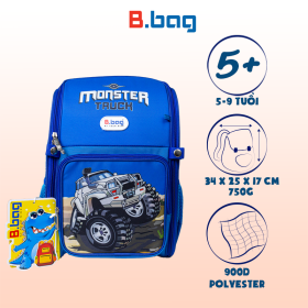 Ba lô CG Adventure Box-Monster Truck B-12-112 Xanh đậm