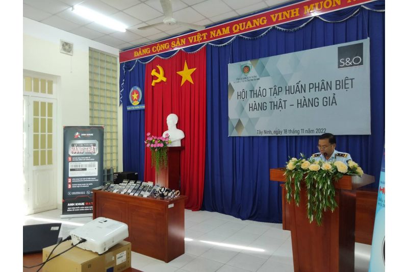 BITEX và Anh Khuê tham gia Hội thảo tập huấn Phân Biệt Hàng Thật - Hàng Giả - Hàng Xâm Phạm Quyền Sở Hữu Trí Tuệ nhãn hàng Casio tại cục QLTT Tây Ninh