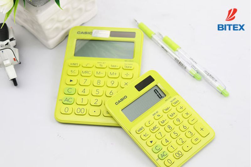 Máy tính Casio sắc màu “cổ vũ” người trẻ tính chỉ số hạnh phúc