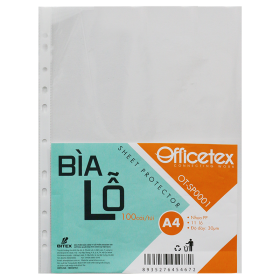 Bìa lổ A4 OT-SP0001