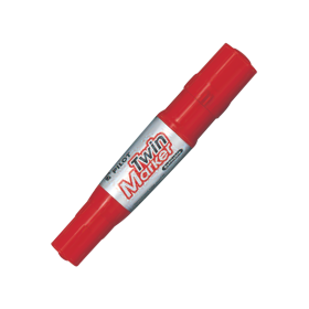 Bút lông dầu Twin Marker mực xanh MFN-15FB-L-BG (10 cây/hộp)