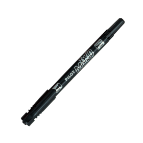 Bút lông dầu Twin Marker mực đen SCA-TM-B (12 cây/hộp)