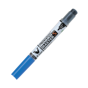 Bút lông bảng V Board Master S mực xanh WBMA-VS-UF-L-BGD (12 cây/hộp)