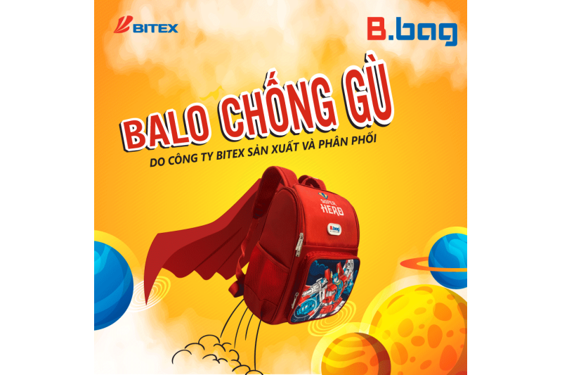 Balo chống gù B.bag – Thương hiệu balo chống gù cao cấp dành cho học sinh tiểu học