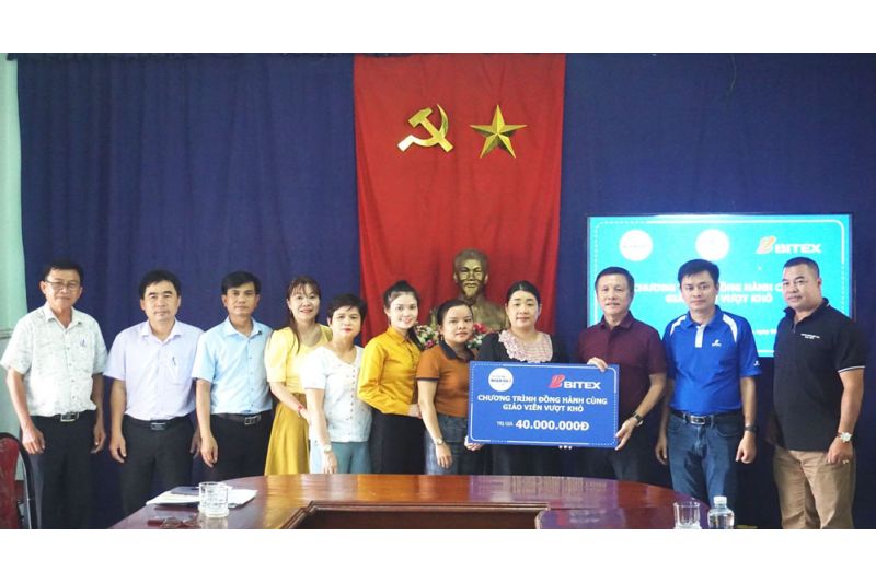 BITEX tiếp tục hành trình đồng hành cùng giáo viên vượt khó tại huyện Điện Bàn, tỉnh Quảng Nam