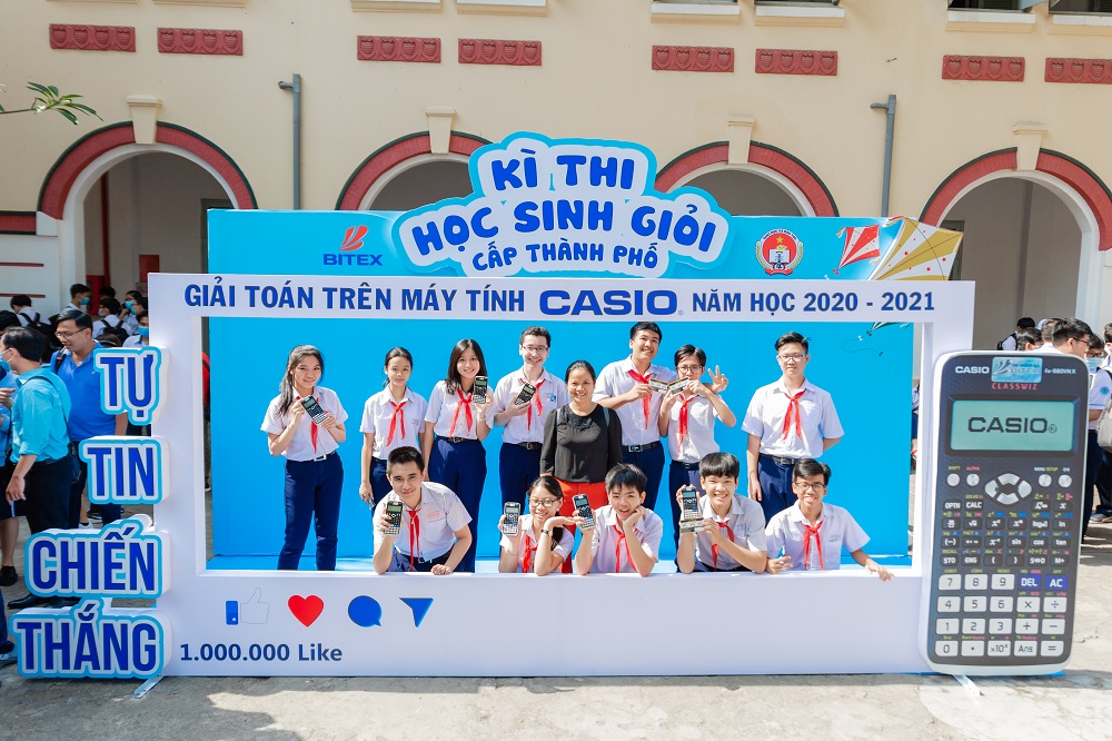 BITEX tổ chức và tài trợ Kỳ thi học sinh giỏi giải Toán trên máy tính cầm tay cấp thành phố lần thứ 26