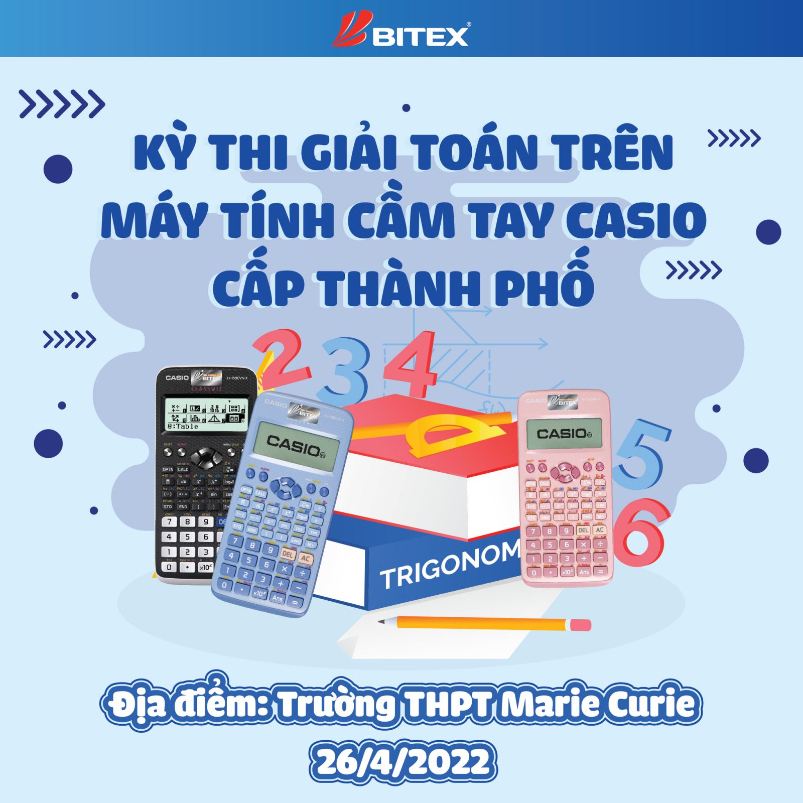Khởi động Kỳ thi giải toán trên máy tính cầm tay CASIO cấp thành phố 2022
